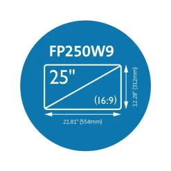 Kensington Anti-Glare Reversible Privacy Screen for 25