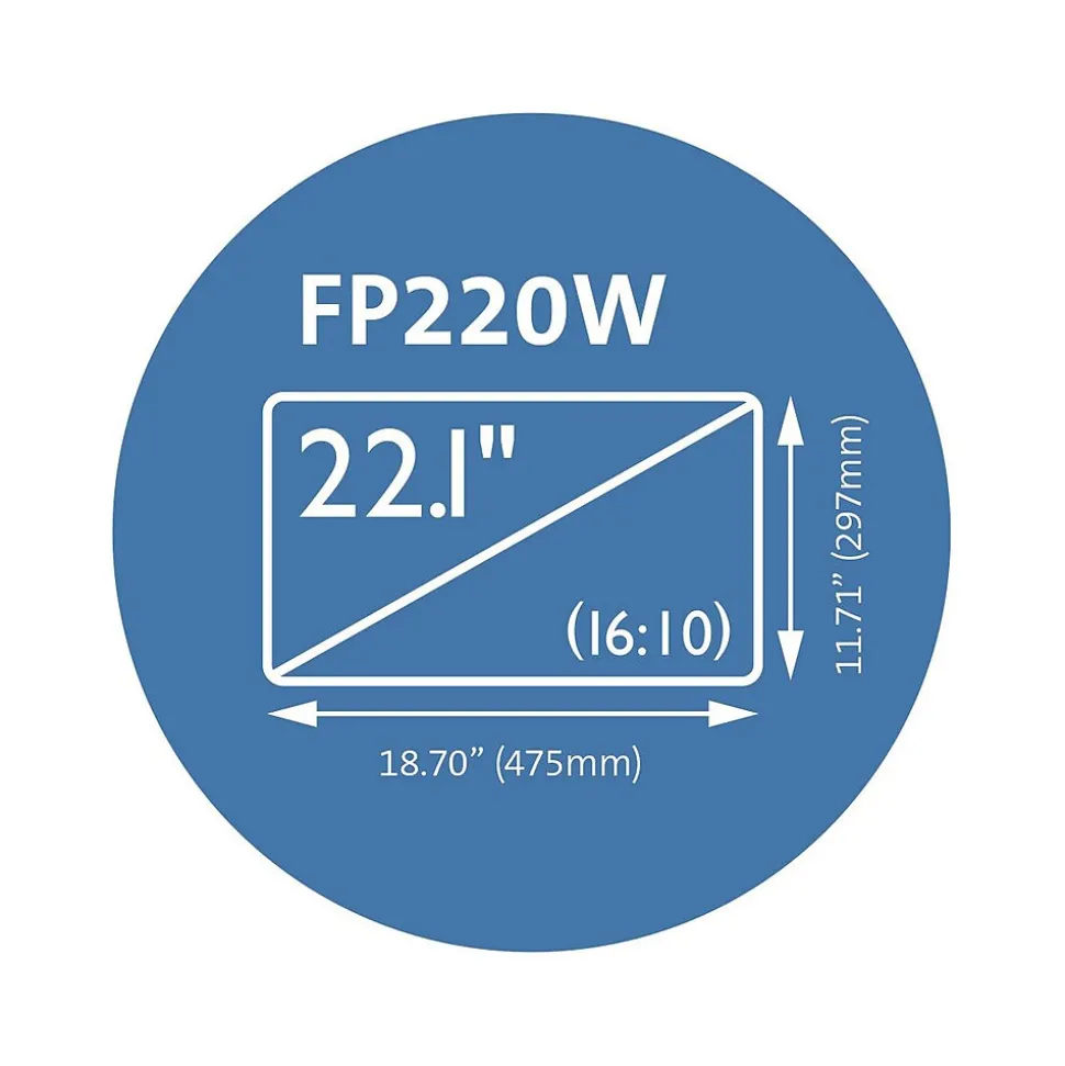 Kensington Anti-Glare Reversible Privacy Screen for 22.1" Widescreen Monitor (16:10) (K55786WW)