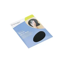 Kensington Ergonomic Wrist Pillow Gel Mouse Pad/Wrist Rest, Non-Skid Base, Black (L57822US)