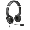 Kensington Hi-Fi Headphones With Mic Stereo Headset, Over-the-Head, Black (K97603WW)