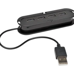 Kensington Hi-Speed 4-Port USB 2.0 Hub, Black (U222-004)