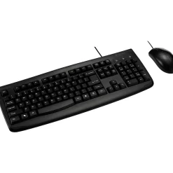 Kensington Pro Fit Keyboard and Optical Mouse Combo, Black (K70316US)