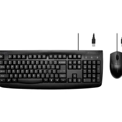 Kensington Pro Fit Keyboard and Optical Mouse Combo, Black (K70316US)
