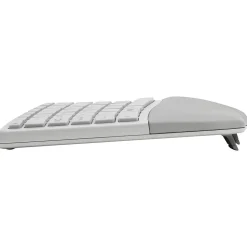 Kensington Pro Fit K75407US Wireless Ergonomic Keyboard and Mouse Combo, Gray