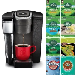 Keurig® K1500 Bundle K-Cup® Single Serve Coffee Maker, Black (611247381212)