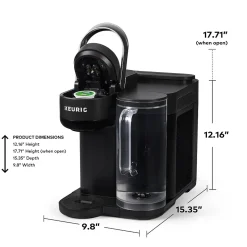 Keurig® K-Brew + Chill Single Serve Coffee Maker, Black (5000380296)