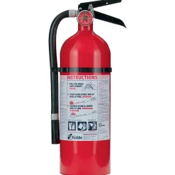 Kidde Pro Series Multi-Purpose Rechargeable 2-A, 10-B:C Dry Chemical Fire Extinguisher, 4 lbs. (21005779)