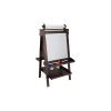 KidKraft Deluxe Dry/Wet Erase Easel, 48", Espresso Laminated Wood (62019)