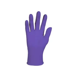 Kimberly-Clark Powder Free Nitrile Exam Gloves, Medium, Purple, 100/Box (55082)