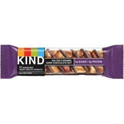 KIND Kind Gluten Free Salted Caramel & Dark Chocolate Nut Bar, 12 Bars/Box (PHW26961)