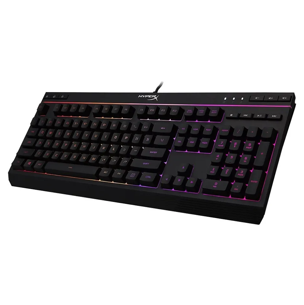 Kingston Alloy Core RGB Gaming Wired Keyboard, Black (4P4F5AA#ABA)