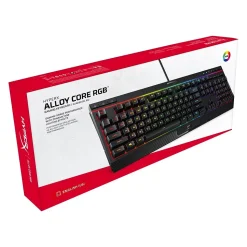 Kingston Alloy Core RGB Gaming Wired Keyboard, Black (4P4F5AA#ABA)