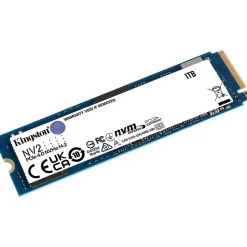 Kingston NV2 1TB M.2 2280 PCIe 4.0 NVMe Internal Solid State Drive, 3D-NAND (SNV2S/1000GBK)