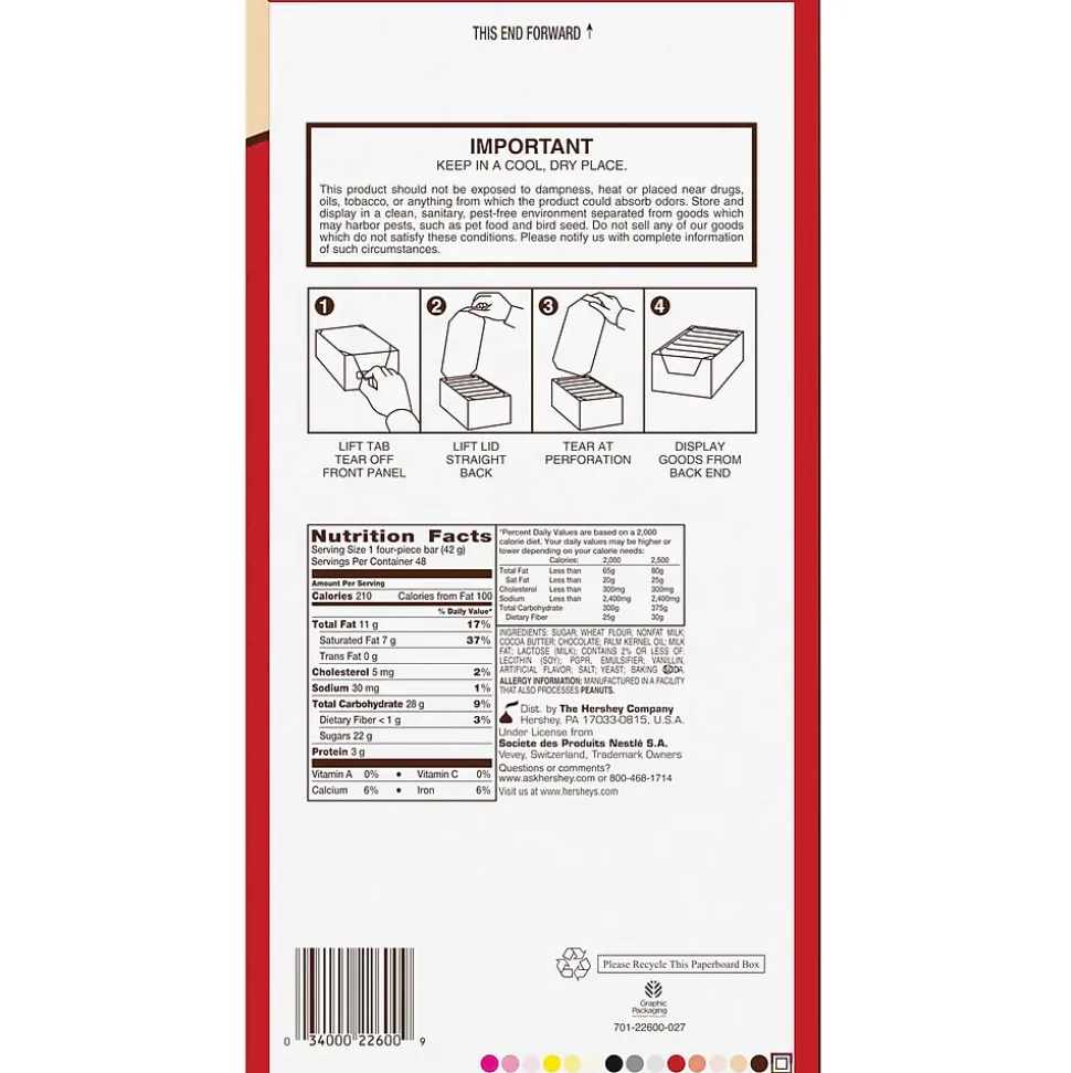 Kit Kat King Size Wafer Bars, 3 oz., 24/Box (HEC22600)