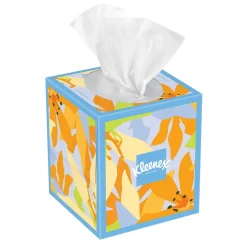 Kleenex Boutique Lotion Facial Tissue, 3-Ply, 60 Sheets/Box, 27/Carton (54271)