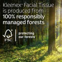 Kleenex Lotion Facial Tissue, 3-Ply, 60 Sheets/Box, 4 Boxes/Pack (54289)