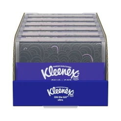 Kleenex On-the-Go Ultra Slim Wallet Facial Tissue, 3-Ply, 10 Tissues/Pack, 36 Packs/Box (35533)
