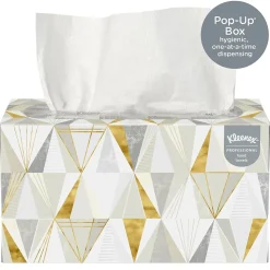 Kleenex Pop-Up Recycled Multifold Paper Towels, 1-ply, 120 Sheets/Pack, 18 Packs/Carton (01701)