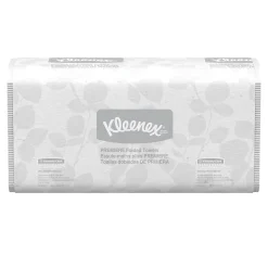 Kleenex Premiere Recycled Multifold Paper Towels, 2-ply, 120 Sheets/Pack, 25 Packs/Carton (13254)