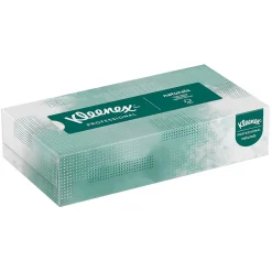 Kleenex Professional Naturals Standard Facial Tissue, 2-Ply, White, 125 Sheets/Box, 48 Boxes/Case (21601)