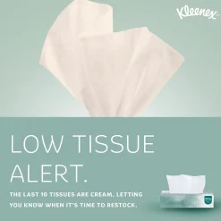 Kleenex Professional Naturals Standard Facial Tissue, 2-Ply, White, 125 Sheets/Box, 48 Boxes/Case (21601)