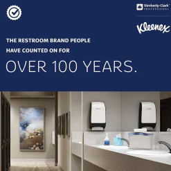 Kleenex Professional Recycled Hardwound Paper Towels, 1-ply, 425 ft./Roll, 12 Rolls/Carton (01080)