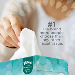 Kleenex Standard Facial Tissues, 2-Ply, 100 Sheets/Box, 10 Boxes/Pack (13216)