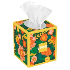 Kleenex Ultra Soft Facial Tissues, 3-Ply, 60 Sheets/Box, 27 Boxes/Pack (54277)