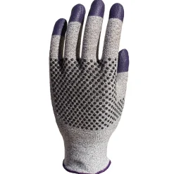 KleenGuard G60 Cut-Resistant Nitrile Cut Protection Gloves, Large, Purple (97432)