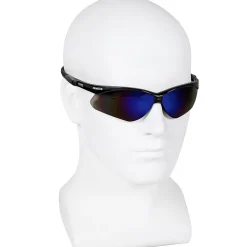KleenGuard Nemesis Safety Glasses, Wraparound, Blue Lens (14481)