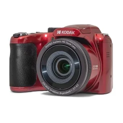 Kodak PIXPRO 16MP Bridge Digital Camera, 25x Optical Zoom, Red (AZ255-RD)