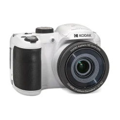 Kodak PIXPRO 16MP Bridge Digital Camera, 25x Optical Zoom, White (AZ255-WH)