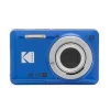 Kodak PIXPRO 16MP Point and Shoot Digital Camera, 5x Optical Zoom, Blue (FZ55-BL)