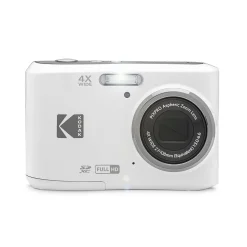 Kodak PIXPRO 16MP Point and Shoot Digital Camera, 4x Optical Zoom, White (FZ45-WH)