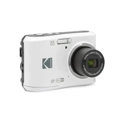 Kodak PIXPRO 16MP Point and Shoot Digital Camera, 4x Optical Zoom, White (FZ45-WH)