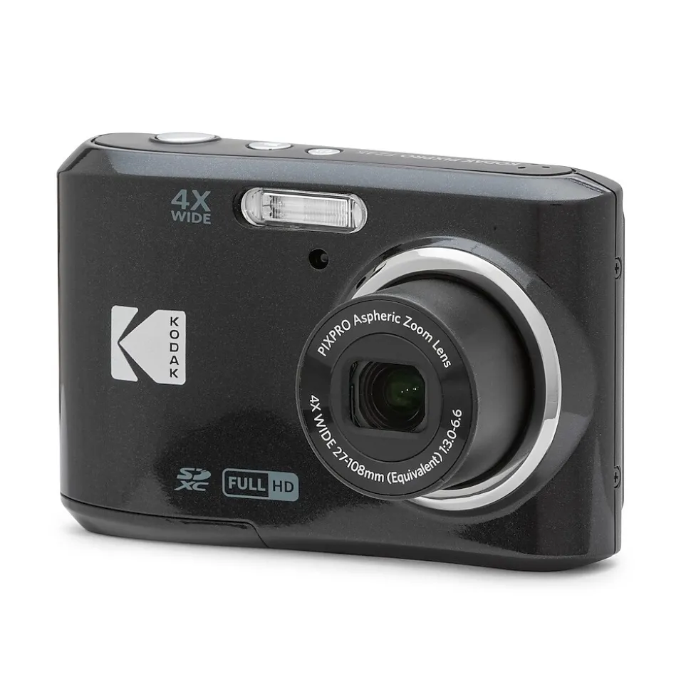 Kodak PIXPRO 16MP Point and Shoot Digital Camera, 4x Optical Zoom, Black (FZ45-BK)