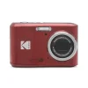 Kodak PIXPRO 16MP Point and Shoot Digital Camera, 4x Optical Zoom, Red (FZ45-RD)