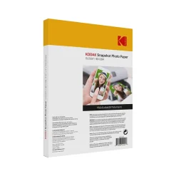 Kodak Snapshot Glossy Photo Paper, 8.5" x 11", 100 Sheets/Pack (41302)