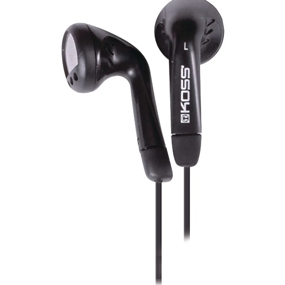 Koss KE5 Earbud, Black