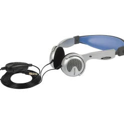 Koss Portable Headphones, Blue/Silver (KTXPRO1)