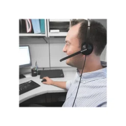 Koss Stereo Headset, Over-the-Head, Black (CS200USB)