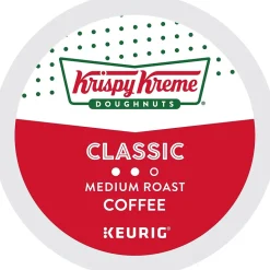 Krispy Kreme Classic Coffee Keurig® K-Cup® Pods, Medium Roast, 48/Box (373163)