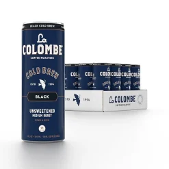 La Colombe Caffeinated Cold Brew Coffee, Black, Medium Roast, 11 oz., 12/Carton (PPPURC1205)