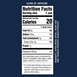 La Colombe Caffeinated Cold Brew Coffee, Black, Medium Roast, 11 oz., 12/Carton (PPPURC1205)