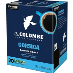 La Colombe Corsica Coffee Keurig® K-Cup® Capsules, Dark Roast, 20/Box (5000380614)