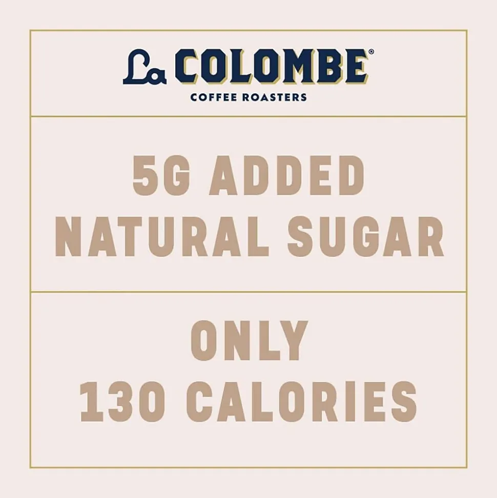 La Colombe Draft Triple Shot Espresso Latte Caffeinated Cold Brew Coffee, Medium Roast, 11 oz., 12/Carton (PPPURC1204)