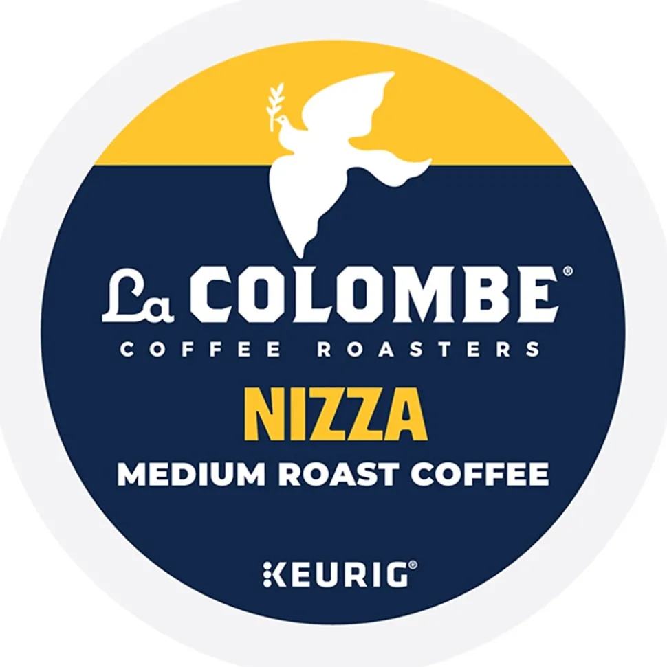 La Colombe Nizza Coffee Keurig® K-Cup® Pods, Medium Roast, 80/Carton (5000380612CT)