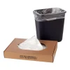 Laddawn HD 12-16 Gallon Industrial Trash Bag, 24" x 33", High Density, 8 mic, Clear, 1000 Bags/Box (5805)