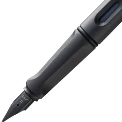 Lamy safari Fountain Pen, Medium Nib, Charcoal (L17M)