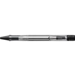 Lamy Vista Retractable Ballpoint Pen, Medium Point, Black Ink (L212)